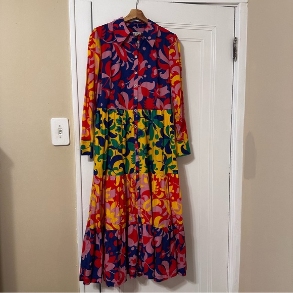 Boden Flo Cotton Midi dress - Picture 4 of 12